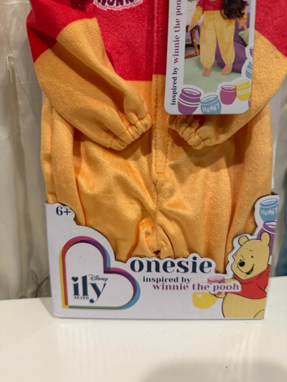 DISNEY ILY 4EVER ONE PIECE PAJAMA SET HOODIE 18" DOLL WINNIE THE POOH - Picture 8 of 10